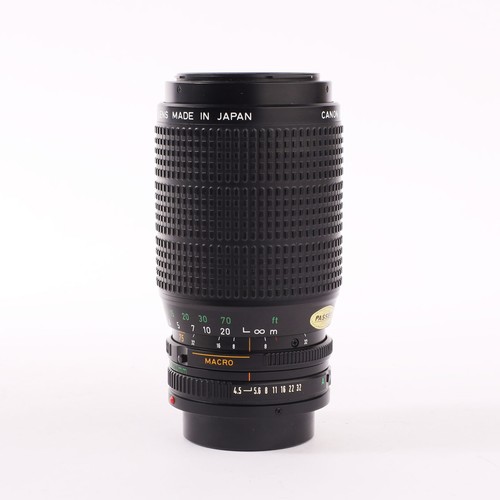 Canon 75 200mm shp - fd, 4.5/75-200mm