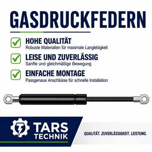 Gasdruckfeder mit ösen