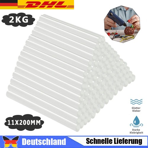100x heißklebestifte 11mm - heißklebestifte,