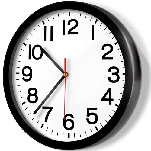 Wanduhr 200mm geräuschlos