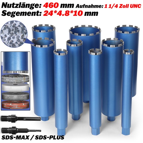 Diamantbohrkrone 460 ø - l,